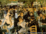 Pierre-Auguste Renoir Moulin de la Galette oil painting reproduction
