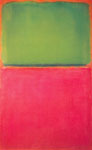 Mark Rothko Green, Red on Orange oil painting reproduction