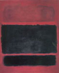Mark Rothko Brown, Black on Maroon oil painting reproduction