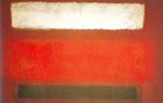Mark Rothko Black, Maroon and White oil painting reproduction