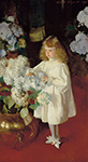 John Singer Sargent Lisa Colt Curtis oil painting reproduction