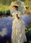 John Singer Sargent Mrs. Joshua Montgomery Sears (Sarah Choate Sears)  oil painting reproduction