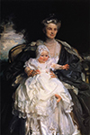 John Singer Sargent Mrs Henry Phipps and Her Grandson Winston1907 oil painting reproduction