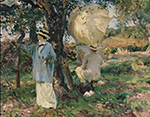 John Singer Sargent Arsène Vigeant  oil painting reproduction