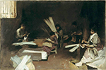 John Singer Sargent Vespers  oil painting reproduction