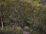 Alfred Sisley Among Trees oil painting reproduction