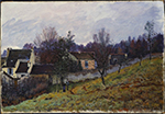 Alfred Sisley Autumn in Louveciennes, 1873 oil painting reproduction