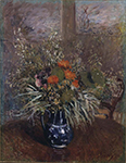 Alfred Sisley Bouquet of Flowers, 1875 oil painting reproduction