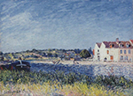 Alfred Sisley Confluence of the Seine and the Loing, 1885 oil painting reproduction