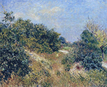 Alfred Sisley Edge of Fountainbleau Forest - June Morning, 1885 oil painting reproduction