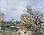 Alfred Sisley Edge of the Forest, 1885 oil painting reproduction
