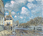 Alfred Sisley Flood at Port-Marly, 1876 01 oil painting reproduction