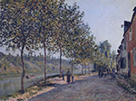 Alfred Sisley June Morning in Saint-Mammes, 1884 oil painting reproduction