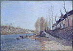 Alfred Sisley La Croix-Blanche at Saint-Mammes, 1884 oil painting reproduction