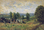 Alfred Sisley Landscape in Summer oil painting reproduction