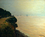 Alfred Sisley Langland Bay, England, Morning, 1897 oil painting reproduction