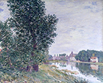 Alfred Sisley Moret-sur-Loing, 1894 oil painting reproduction