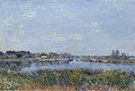 Alfred Sisley Morning at Saint Mammes, 1881 oil painting reproduction