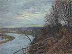 Alfred Sisley November Afternoon, 1881 oil painting reproduction