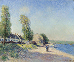 Alfred Sisley Saint-Mammes at Morning, 1885 oil painting reproduction