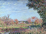 Alfred Sisley September Morning, 1887 oil painting reproduction