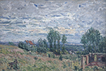 Alfred Sisley The Brickfield, 1880 oil painting reproduction