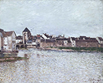 Alfred Sisley The Bridge of Moret-sur-Loing, 1891 oil painting reproduction