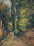Alfred Sisley The Outskirts of Louveciennes, 1876 oil painting reproduction