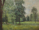 Alfred Sisley The Park of Sevres, 1878 oil painting reproduction