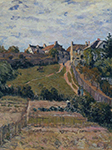 Alfred Sisley The Rising Path, 1875 oil painting reproduction