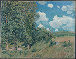 Alfred Sisley The Road from Versailles to Saint-Germain, 1875 oil painting reproduction