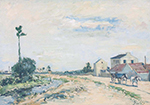 Alfred Sisley The Seine at bas-Meudon, 1865-70 oil painting reproduction
