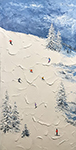 Downhill Ski painting for sale