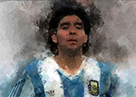 Maradonna 1 painting for sale