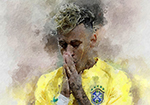 Neymar 1 painting for sale
