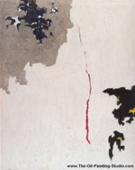 Clyfford Still 1949-F oil painting reproduction