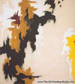 Clyfford Still 1947-J oil painting reproduction