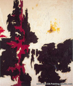 Clyfford Still 1947-Y No.1 oil painting reproduction