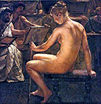 Lawrence Alma-Tadema A Collection of Pictures at the Time of Augustus oil painting reproduction