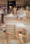 Lawrence Alma-Tadema A Coign of Vantage oil painting reproduction