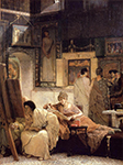 Lawrence Alma-Tadema A Favourite Custom oil painting reproduction