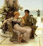 Lawrence Alma-Tadema After the Audience oil painting reproduction