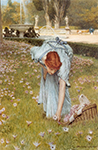 Lawrence Alma-Tadema An eloquent silence oil painting reproduction