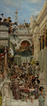 Lawrence Alma-Tadema Lucius Tarquinius Superbus oil painting reproduction