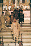 Lawrence Alma-Tadema sculptors in ancient rome oil painting reproduction