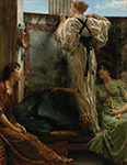 Lawrence Alma-Tadema Spring oil painting reproduction