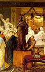 Lawrence Alma-Tadema The Sculpture Gallery  oil painting reproduction