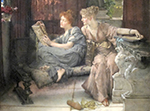 Lawrence Alma-Tadema A Reading from Homer  oil painting reproduction