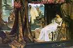 Lawrence Alma-Tadema Proclaiming Claudius Emperor  oil painting reproduction