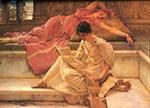 Lawrence Alma-Tadema Cleopatra  oil painting reproduction